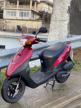  Suzuki lets 2 красный 